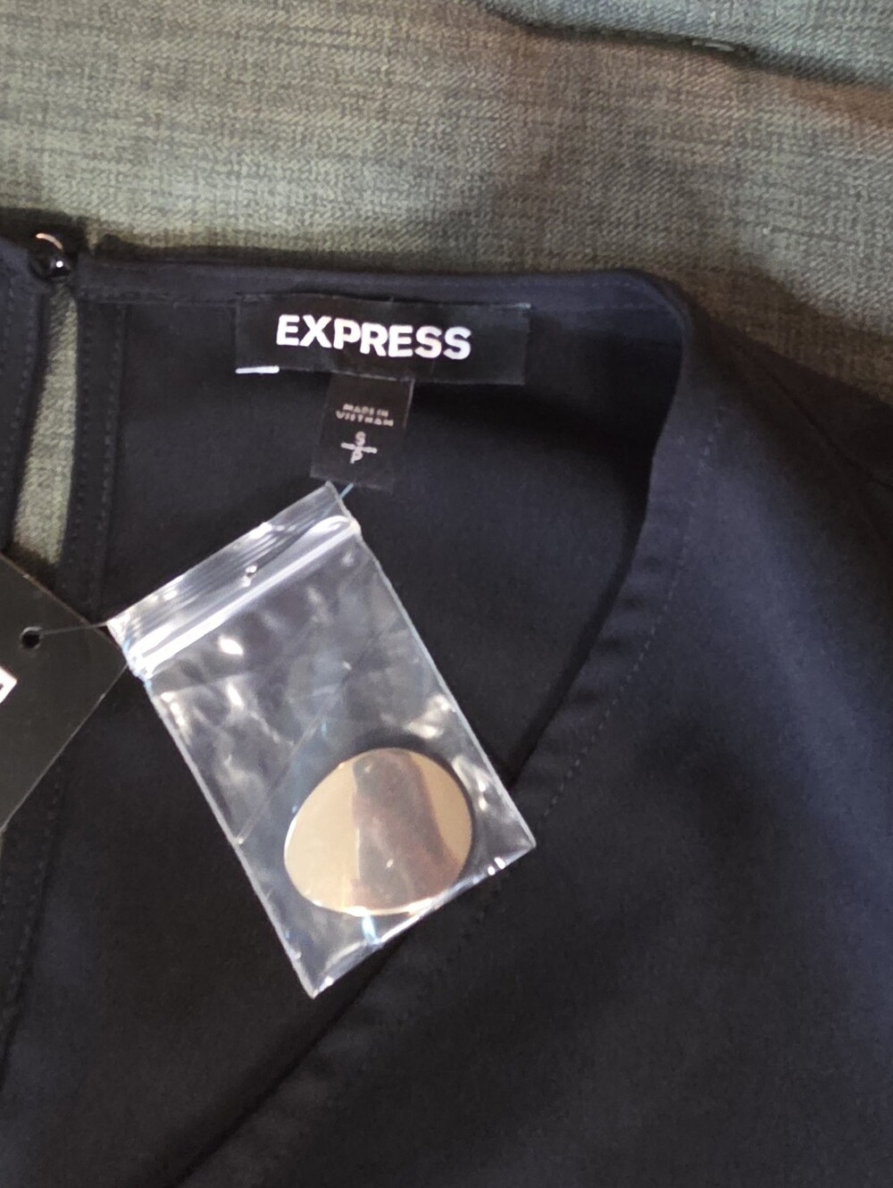 Express Dress Size Small/ Petite New With Tags - Picture 4 of 5